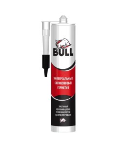 Bull Универсальный силиконовый герметик черный 280 мл BB101 Nobrand