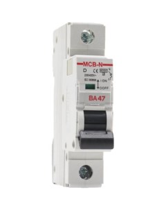 Автоматический выключатель ВА47 MCB N 1P D10 AC 400162 Akel