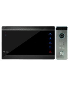 Комплект видеодомофона с вызывной панелью KIT 706DP 207CR S Ps-link