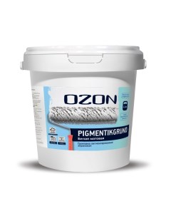 OZON Грунтовка пигментированная под обои OZON Pigmentikgrund ВД АК 052М 4 2 белая морозос Ozone