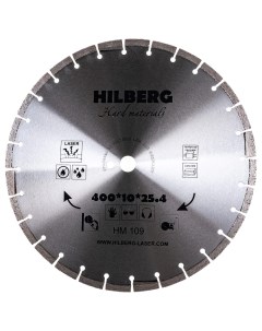Диск алмазный отрезной 400x25 4x12 Hard Materials Лазер HM109 Hilberg