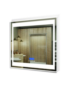 Зеркало для ванной комнаты Magic с подсветкой и музыкальным блоком 80 80 см Joki