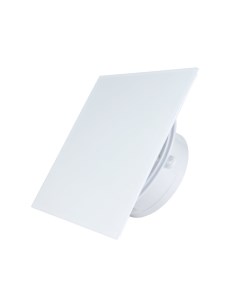 Вытяжной бесшумный вентилятор для ванной Mmotors ММР 100 стекло белый глянец Mmotors jsc