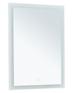Зеркало Гласс 60 белый LED Aquanet