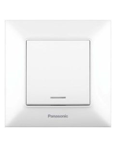 Выключатель Arkedia Slim скрыт 1кл IP20 белый упак 1шт WNTC00442WH RU Panasonic