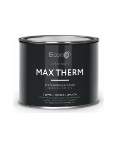 Термостойкая антикоррозионная эмаль Max Therm до 400 градусов 0 4 л синяя Elcon