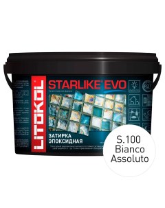 Затирка STARLIKE EVO S 100 BIANCO ASSOLUTO 1 кг Litokol
