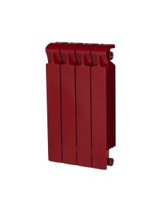 Биметаллический радиатор Monolit 500 4 секции красный RM50043 43011 Rifar