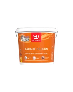 Краска Facade silicon База С 2 7 л акриловая для фасадов и цоколей Тиккурила Tikkurila
