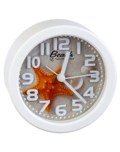 Часы PF TC 013 Quartz часы будильник PF TC 013 круглые диам 10 5 см звезда Perfeo