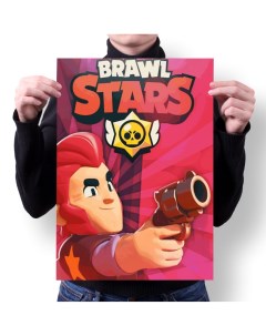 Плакат BRAWL STARS 2 А3 Goodbrelok