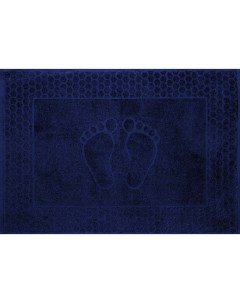 Полотенце махровое Ножки темно синий 50х70 Comfort life