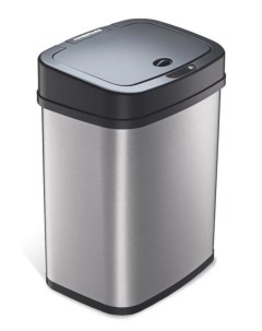 Мусорное ведро Ninestars Stainless steel Sensor Trash Can 15L DZT 15 5 Silver Xiaomi