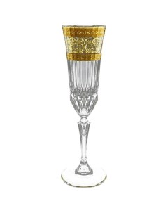 Бокалы для шампанского 180 мл 6 шт Адажио Аллегро 125199 Astra gold