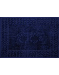 Полотенце махровое Ручки темно синий 50х70 Comfort life