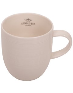 Кружка белая керамическая 330 мл Ahmad tea