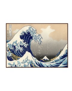 Постер BWK Большая волна в Канагаве Hokusai The Great Wave off Kanagawa Деком