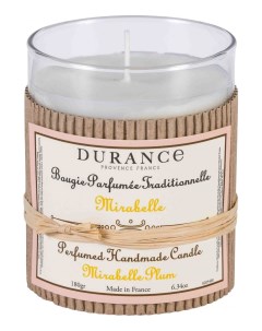 Ароматическая свеча Perfumed Handmade Candle Mirabelle Plum 180г Durance