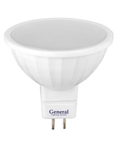 Светодиодная лампа MR16 7Вт 450Лм GU5 3 3000К General