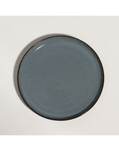 Тарелка Pearl d 19 см синяя фарфор Kutahya porcelen