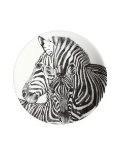 Тарелка десертная Zebra 22 см WILD SPIRIT Taitu