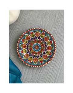 Тарелка Персия d 20 5 см микс керамика Иран Керамика ручной работы