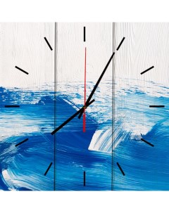 Настенные часы Голубая вечность 60 х 60 см Дом корлеоне