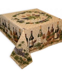 Готовые изделия из гобелена Аромат вина гобеленовая скатерть GOB 3078 135x140 см от Гобеленглавснаб