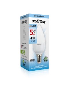 Лампа SBL C37 05 40K E14 Smartbuy