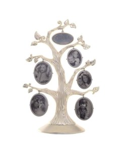 Фоторамка Семейное дерево для 5 ти фото L16 W6 H33 см KSM 555209 Platinum