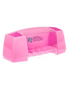Стакан для зубных щеток и пасты ST SM MJ001 PK розовый Santrade