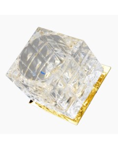 618 GY 5 3 Cl Gl Светильник точечный прозрачный золотой Elvan