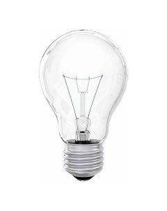 Лампа накаливания Груша Е27 95 Вт прозрачная Онлайт
