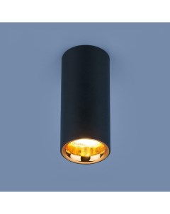 Потолочный светильник DLR030 черный золотой Elektrostandard