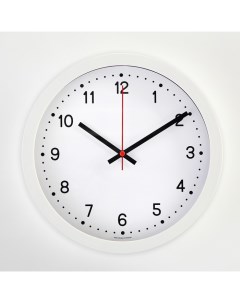 Часы Часы настенны серия Классика d 28 см белые Troyka