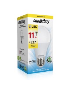 Лампа SBL A60 11 30K E27 A Smartbuy