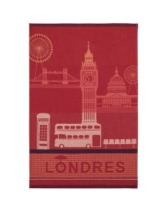 Полотенце кухонное London City Rouge Coucke