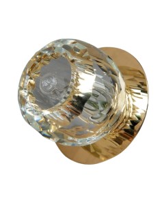 1023 GY 5 3 Gl Cl Светильник точечный прозрачный золото Elvan