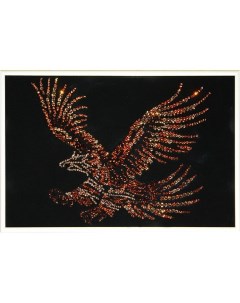 Картина Сваровски Орел 20 х 30 см Хрустальные подарки