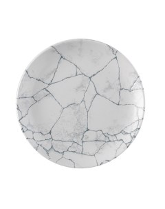 Тарелка мелкая 26см без борта цвет Kintsugi Pearl Grey Studio Prints KTPGEV10 Churchill