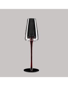 Бокал для шампанского Идеал 240 мл 7 2 26 см цвет красный Magistro