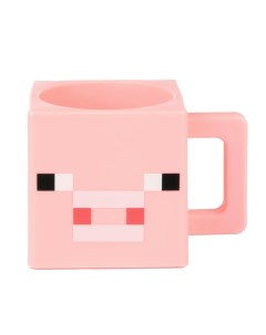 Кружка Minecraft Pig Face пластиковая Jinx