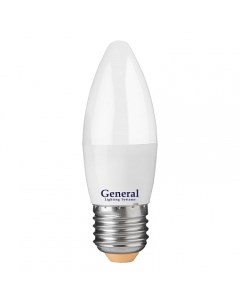 Лампа LED 12W E27 6500K свеча General