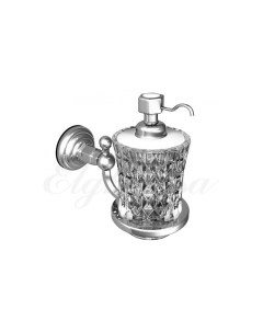 Дозатор для жидкого мыла стекло Praktic PRK 472 Elghansa