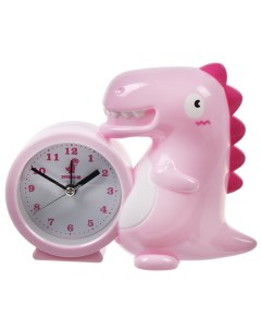 Часы будильник настольные 15 см пластик Динозавр Y6 6067 Lonomo