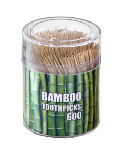 Зубочистки бамбуковые 600 шт Nobrand