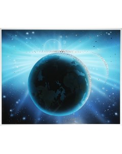 Картина Сваровски Во Вселенной 50 х 40 см Хрустальные подарки