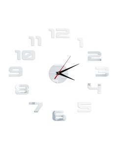 Интерьерные часы наклейка Классика плавный ход d 40 см мод AM 13 Like me