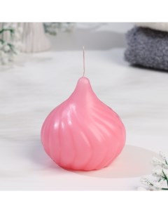 Свеча фигурная Луковичка 8 см розовая Богатство аромата