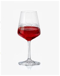 Набор бокалов для вина SANDRA Blizzard 6шт 570мл Crystalex
